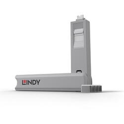 Blocker Lindy 40427, USB-C, Grey