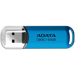 Memorie USB Adata Pendrive C906, 64GB, USB 2.0, Albastru
