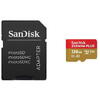 Card de memorie SanDisk Extreme Plus SDSQXBD-128G-GN6MA, MicroSDXC, 128 GB, UHS-I U3, Clasa 10, V30 + Adaptor SD