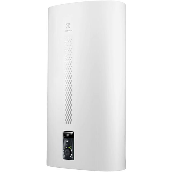 Boiler electric inteligent Electrolux EWH MXM Wi-Fi 30L, control Wi-Fi, 2000W, instalarea verticala/orizontala, clasa energetica B, IPX4, Alb