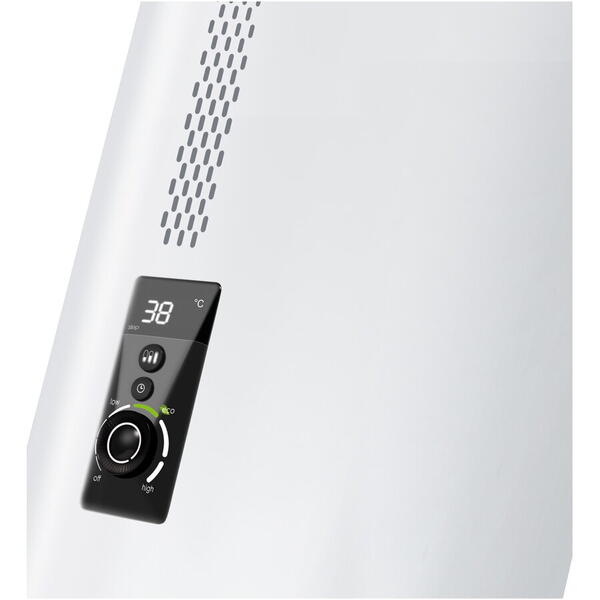 Boiler electric inteligent Electrolux EWH MXM Wi-Fi 80L, control Wi-Fi, 2000W, instalarea verticala/orizontala, clasa energetica B, IPX4, Alb