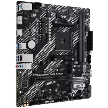Placa de baza ASUS PRIME B550M-K ARGB, AMD B550, socket AM4, mATX