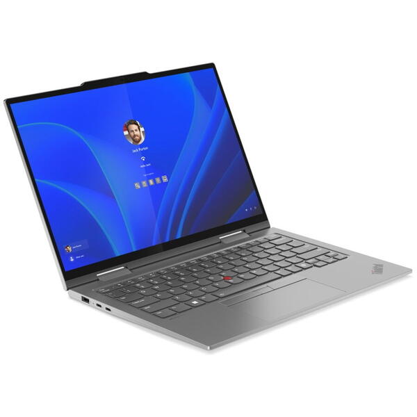 Laptop 2 in 1 Lenovo ThinkPad X1 Gen.9, Intel Core Ultra 7 165U, 14 inch WUXGA Touch, 64GB RAM, 1TB SSD, Windows 11 Pro, Gri