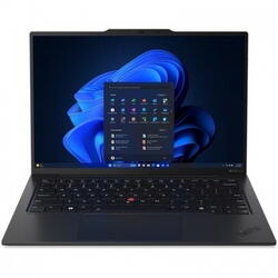 Laptop Lenovo ThinkPad X1 Carbon Gen 12, Intel Core Ultra 7 165U, 14 inch WUXGA, 64GB RAM, 1TB SSD, Windows 11 Pro, Negru
