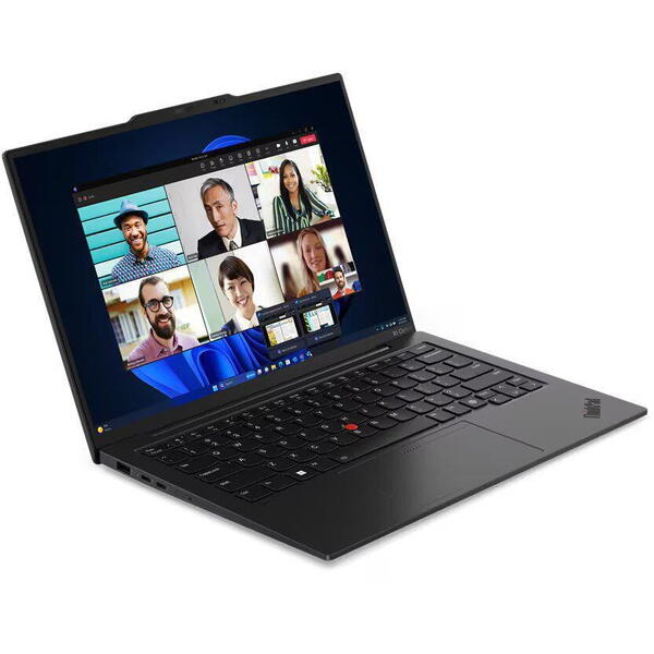 Laptop Lenovo ThinkPad X1 Carbon Gen 12, Intel Core Ultra 7 155U, 14 inch 2.8K Touch, 32GB RAM, 1TB SSD, 5G, Windows 11 Pro, Negru