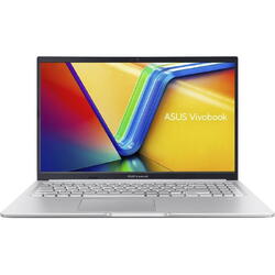 Laptop Asus Vivobook 15 M1502YA, AMD Ryzer 7 7730U, 15.6 inch FHD, 16GB RAM, 512GB SSD, Free DOS, Argintiu
