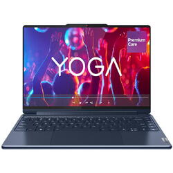 Laptop Lenovo Yoga 9 2-in-1 14IMH9 cu procesor Intel® Core™ Ultra 7 155H pana la 4.8GHz, 14", 4K, OLED, 60Hz, Touch, 32GB LPDDR5x, 1TB SSD, Intel® Arc™ Graphics, Windows® 11 Pro, Cosmic Blue, 3y on-site, Premium Care