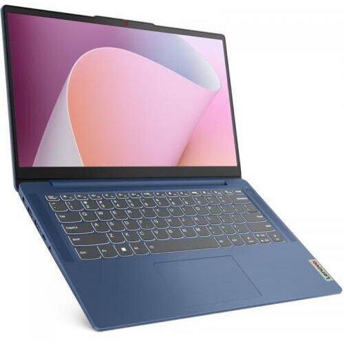 Laptop Lenovo IdeaPad Slim 3 14ABR8, AMD Ryzen 7 7730U, 14 inch FHD, 16GB RAM, 1TB SSD, Free DOS, Albastru