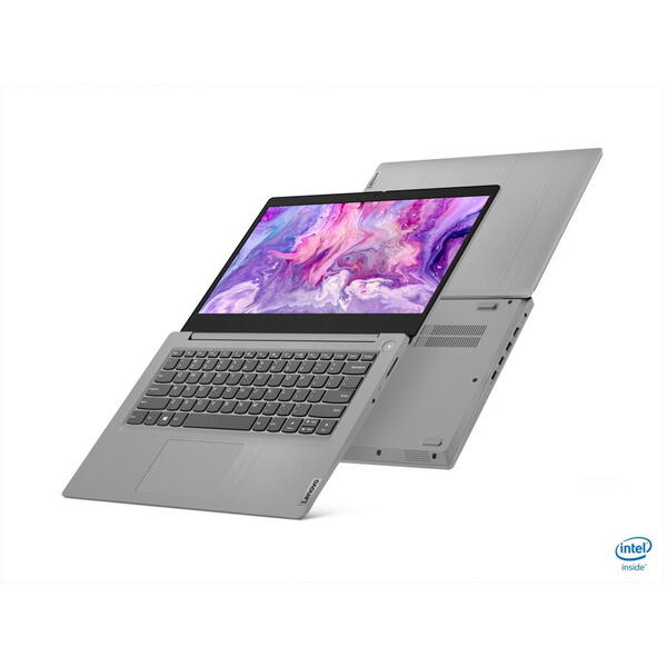 Notebook Lenovo IdeaPad 3 14IIL05, Intel Core i3-1005G1, 14" FHD, 4GB RAM, 128GB SSD, Intel UHD Graphics, Windows 10 Home