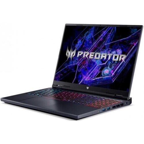 Laptop Gaming Acer Predator Helios Neo 16 PHN16-72, Intel Core i7-14650HX, 16 inch WUXGA, 16GB RAM, 512GB SSD, nVidia RTX 4050 6GB, Free DOS, Negru