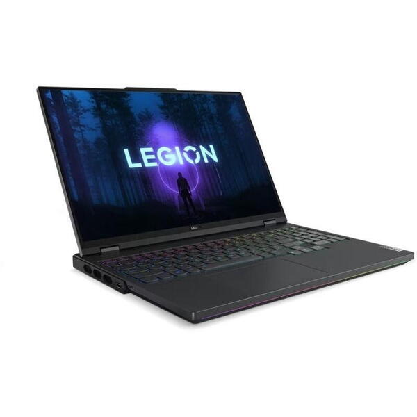 Laptop Gaming Lenovo Legion Pro 7 16ARX8H, AMD Ryzen 9 7945HX, 16 inch WQXGA, 32GB RAM, 1TB SSD, nVidia RTX 4080 12GB, Free DOS, Gri