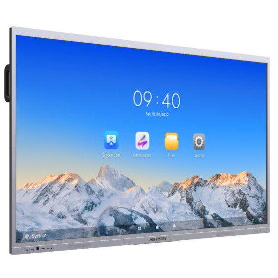 Display Interactiva Hikvision DS-D5C86RB/A, 86" 4K UHD, 60Hz 6ms, Android, VGA, HDMI, USB-C