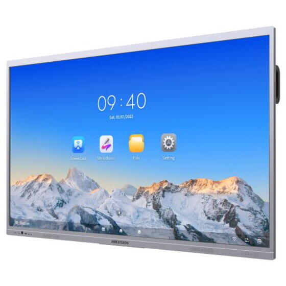 Display Interactiva Hikvision DS-D5C86RB/A, 86" 4K UHD, 60Hz 6ms, Android, VGA, HDMI, USB-C