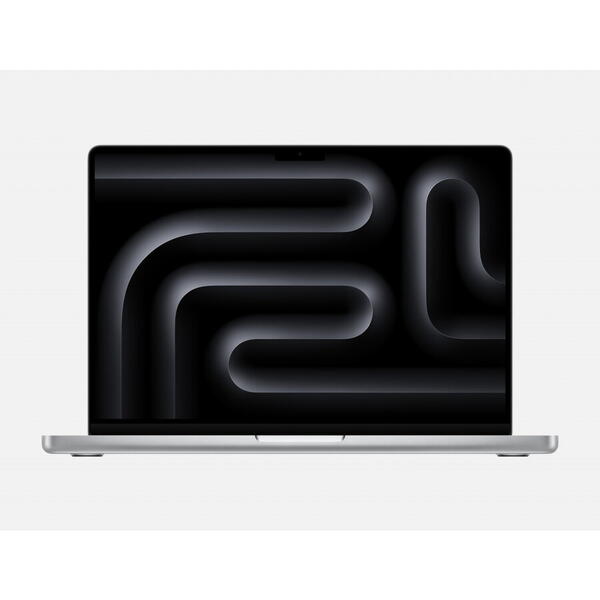 Laptop Apple MacBook Pro 14, Apple M3 8-core CPU, 14.2" Liquid Retina XDR, RAM 8GB, SSD 512GB, M3 10-core GPU, macOS Sonoma, RO keyboard, Silver