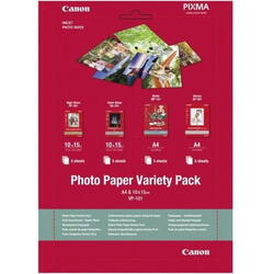 Hartie Foto Canon Variety Pack VP-101, 20 coli
