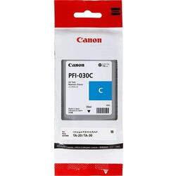 Cartus cerneala Canon PFI-030C, 3490C001AA, Albastru
