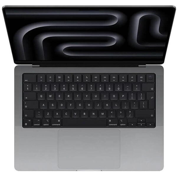 Laptop Apple MacBook Pro 14, M3 8-core CPU, 14.2" Liquid Retina, 16GB RAM, 1TB SSD, M3 10-core GPU, macOS Sonoma