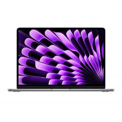 Laptop Apple MacBook Air 13 2024, Apple M3, 13.6 inch, 8GB RAM, 256GB SSD, MacOS, Gri