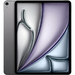 Tableta Apple iPad Air 13 (2024) + Cellular, Procesor Apple M2 Octa-Core, Ecran Liquid Retina Multi-Touch IPS 13", 8GB RAM, 128GB Flash, 12MP, Wi-Fi, Bluetooth, 5G, iPadOS, Gri