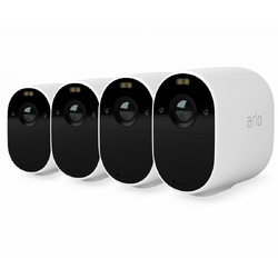 Arlo Essential Outdoor Security Camera - 4 Camera Kit - (Base station not included) - White