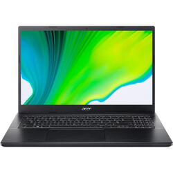 Laptop Gaming Acer Aspire 7 A715-76G, Intel Core i5-12450H, 15.6 inch FHD, 16GB RAM, 1TB SSD, nVidia RTX 3050 4GB, Free DOS, Negru