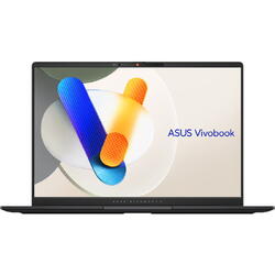 Notebook Asus Vivobook S 14 OLED, Intel Core Ultra 5 125H, 14" WUXGA, RAM 16GB, SSD 512GB, Intel Arc Graphics, Windows 11 Pro, Negru