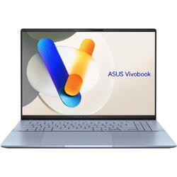 Laptop Asus Vivobook S S5606MA, Intel Core Ultra 5 125H, 16 inch 3.2K, 16GB RAM, 1TB SSD, Windows 11 Home, Albastru