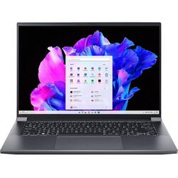 Laptop Acer Swift X SFX14-71G, Intel Core i7-13700H, 14 inch WQXGA+, 16GB RAM, 1TB SSD, nVidia RTX 4050 6GB, Windows 11 Home, Gri