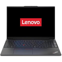 Notebook Lenovo ThinkPad E16 Gen 2, Intel Core Ultra 7 155H, 16" WUXGA, RAM 16GB, SSD 512GB, Intel Arc Graphics, Fara OS