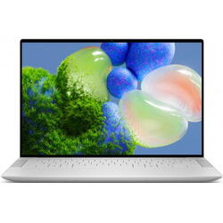 Laptop Dell XPS 9440, Intel Core Ultra 7 155H, 14.5 inch FHD+, 16GB RAM, 1TB SSD, nVidia RTX 4050 6GB, Windows 11 Pro, Argintiu