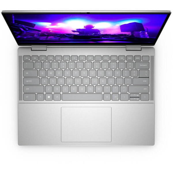 Laptop 2in1 Dell Inspiron 7430, Intel Core i5-1335U, 14" WUXGA Touch, RAM 8GB, SSD 512GB, Intel Iris Xe Graphics, Windows 11 Pro