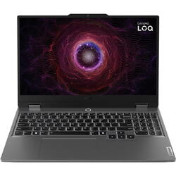 Laptop Gaming Lenovo LOQ 15ARP9, AMD Ryzen 7 7435HS, 15.6 inch FHD, 16G RAM, 512GB SSD, nVidia RTX 4060 8GB, Free DOS, Gri