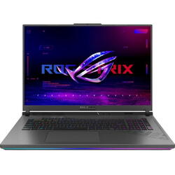 Laptop Gaming Asus ROG Strix G18 G814JIR, Intel Core i9-14900HX, 18 inch 2.5K, 32GB RAM, 2TB SSD, nVidia RTX 4070 8GB, Free DOS, Gri