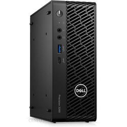 Desktop PC Dell Precision 3260 CFF, Intel Core i7-13700 16 C / 24 T, 5.2 GHz, 16 GB RAM, 512 GB SSD, Fara unitate optica, NVIDIA T1000 4 GB, 240 W, Windows 11 Pro