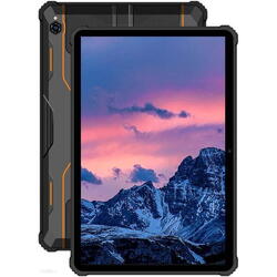 Tableta Oukitel RT5 LTE, Procesor MediaTek MT8788 Octa-Core, Ecran IPS 10.1", 8GB RAM, 256GB Flash, 16MP, GPS, Android, 4G, Negru/Portocaliu