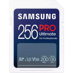 Memories Card microSDXC Samsung PRO Ultimate 256GB, Class 10, UHS-I U3, V30