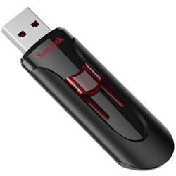Memorie USB Sandisk Cruzer Glide, USB 3.0, 64GB, Negru