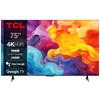 Televizor TCL LED 75V6B, 189 cm,75 inch, Smart Google TV, 4K Ultra HD, Clasa E