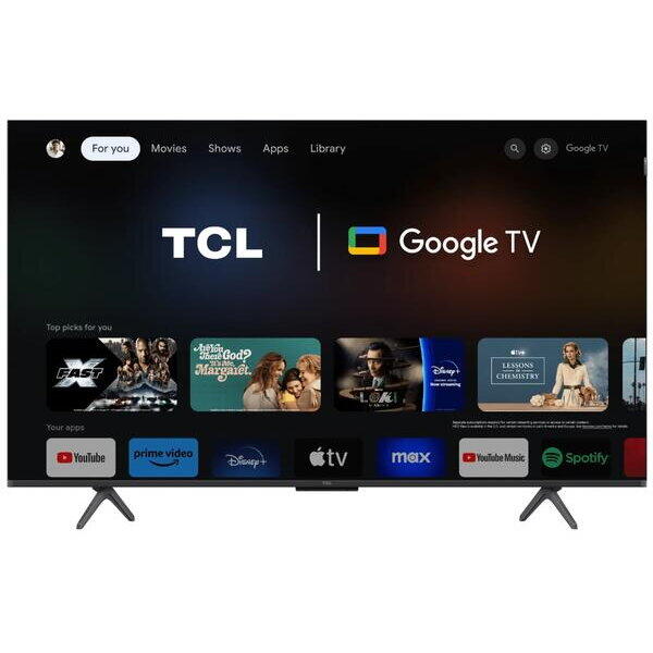 Televizor QLED TCL 127 cm (50") 50T7B, Ultra HD 4K, Smart TV, WiFi, CI