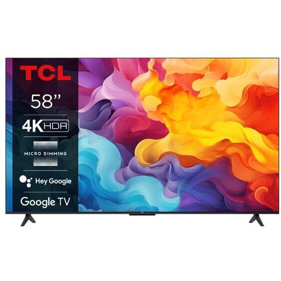 Televizor LED TCL 147 cm (58") 58V6B, Ultra HD 4K, Smart TV, WiFi, CI
