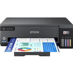 Imprimanta Inkjet CISS Epson EcoTank L11050, A3, Color, 30 ppm, USB, Wireless (Negru)