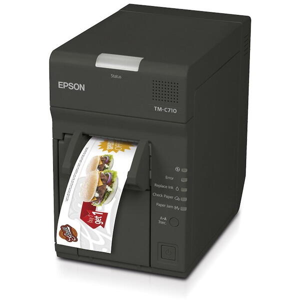 Imprimanta pentru etichete, Epson TM-C710, Color