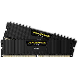 Memorie RAM Corsair Vengeance, CMK32GX4M2A2400C16, DIMM, DDR4, 32GB (2x16GB), PC4-19200 (2400MHz), 15-15-15-36, XMP 2.0, 1.2V